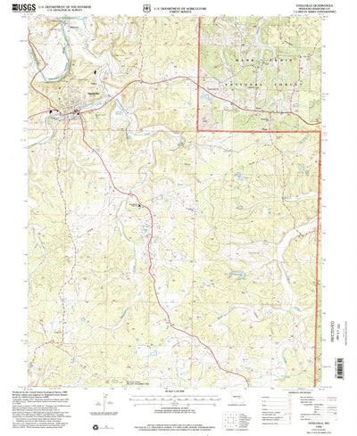 United States Geological Survey Steelville, MO (1999, 24000-Scale) digital map