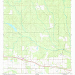 United States Geological Survey Steelwood Lake, AL (1980, 24000-Scale) digital map