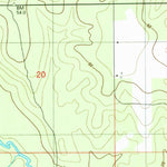 United States Geological Survey Steelwood Lake, AL (1980, 24000-Scale) digital map