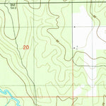 United States Geological Survey Steelwood Lake, AL (1980, 24000-Scale) digital map