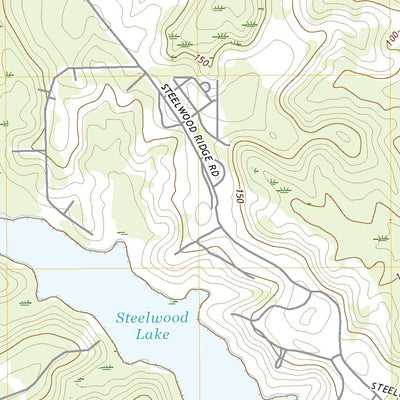 United States Geological Survey Steelwood Lake, AL (2020, 24000-Scale) digital map