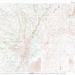 United States Geological Survey Steens Mountain, OR (1982, 100000-Scale) digital map
