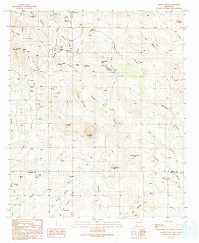 United States Geological Survey Steeple Rock, NM (1990, 24000-Scale) digital map