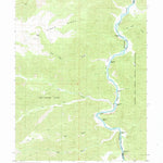 United States Geological Survey Steer Ridge Canyon, UT (1985, 24000-Scale) digital map