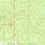 United States Geological Survey Steer Ridge Canyon, UT (1985, 24000-Scale) digital map