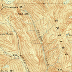 United States Geological Survey Stehekin, WA (1904, 125000-Scale) digital map