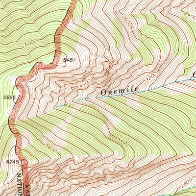 United States Geological Survey Stehekin, WA (1969, 24000-Scale) digital map
