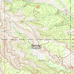 United States Geological Survey Steinaker Reservoir, UT (1965, 24000-Scale) digital map