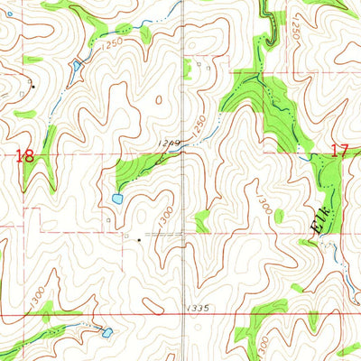 United States Geological Survey Steinauer, NE (1965, 24000-Scale) digital map