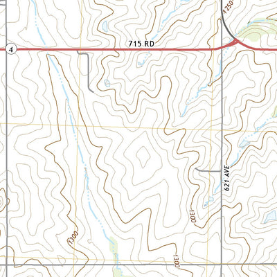 United States Geological Survey Steinauer, NE (2021, 24000-Scale) digital map