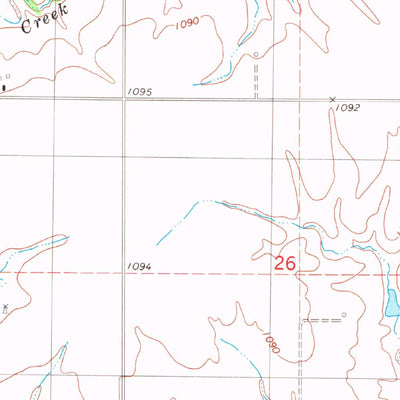 United States Geological Survey Steinerts Lake, OK (1982, 24000-Scale) digital map