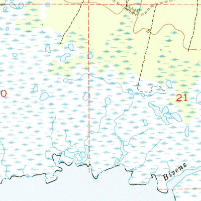 United States Geological Survey Steinhatchee, FL (1954, 24000-Scale) digital map