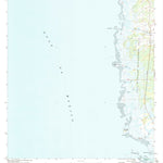 United States Geological Survey Steinhatchee SW, FL (1954, 24000-Scale) digital map