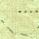 United States Geological Survey Steins Pillar, OR (1990, 24000-Scale) digital map