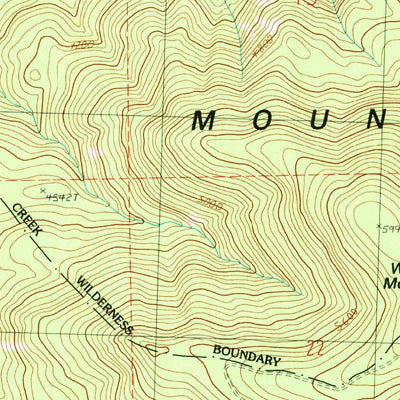 United States Geological Survey Steins Pillar, OR (1990, 24000-Scale) digital map