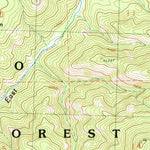 United States Geological Survey Steins Pillar, OR (1990, 24000-Scale) digital map