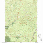 United States Geological Survey Steins Pillar, OR (1992, 24000-Scale) digital map