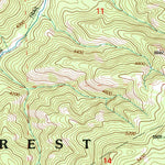 United States Geological Survey Steins Pillar, OR (1992, 24000-Scale) digital map