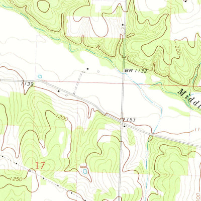United States Geological Survey Stella, MO (1972, 24000-Scale) digital map