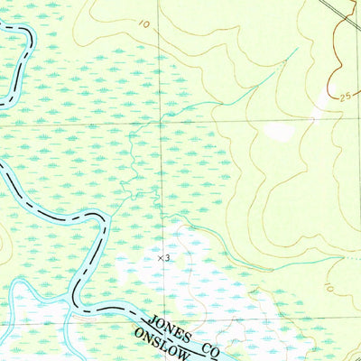 United States Geological Survey Stella, NC (1984, 24000-Scale) digital map