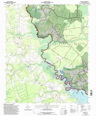 United States Geological Survey Stella, NC (1994, 24000-Scale) digital map