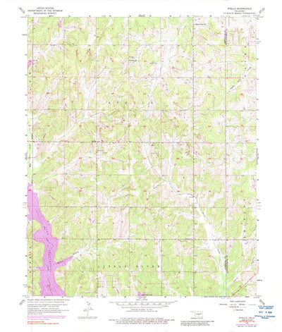 United States Geological Survey Stella, OK (1956, 24000-Scale) digital map