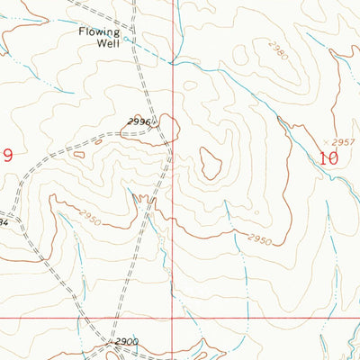 United States Geological Survey Stellar Lake, MT (1965, 24000-Scale) digital map