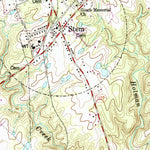 United States Geological Survey Stem, NC (1974, 24000-Scale) digital map