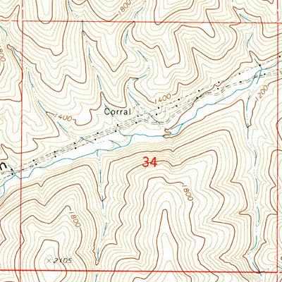 United States Geological Survey Stember Creek, WA (1971, 24000-Scale) digital map