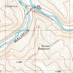 United States Geological Survey Stemler Ridge, OR (1990, 24000-Scale) digital map