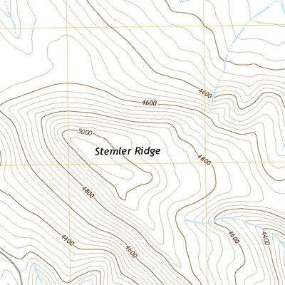 United States Geological Survey Stemler Ridge, OR (2020, 24000-Scale) digital map