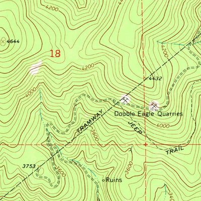 United States Geological Survey Stensgar Mountain, WA (1965, 24000-Scale) digital map