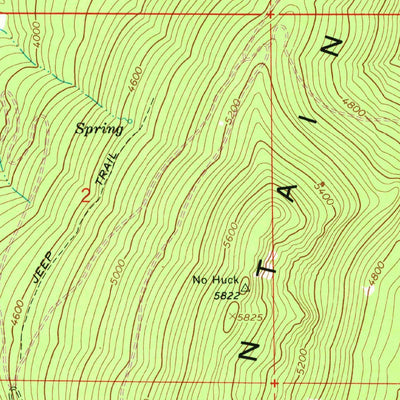 United States Geological Survey Stensgar Mountain, WA (1965, 24000-Scale) digital map