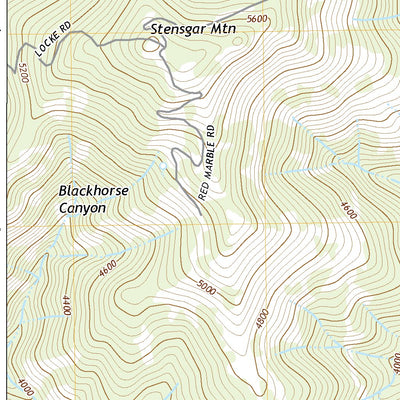 United States Geological Survey Stensgar Mountain, WA (2020, 24000-Scale) digital map