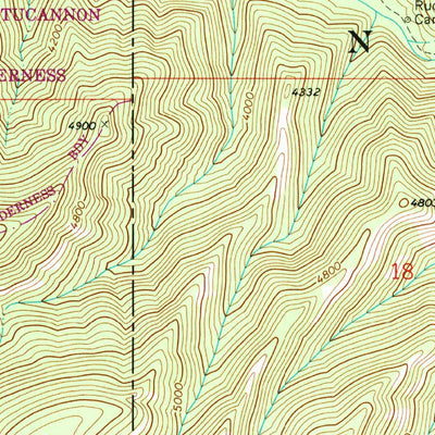 United States Geological Survey Stentz Spring, WA (1967, 24000-Scale) digital map