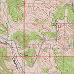 United States Geological Survey Stenulson Coulee, WI (1984, 24000-Scale) digital map