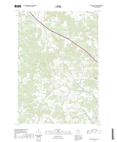 United States Geological Survey Stenulson Coulee, WI (2023, 24000-Scale) digital map