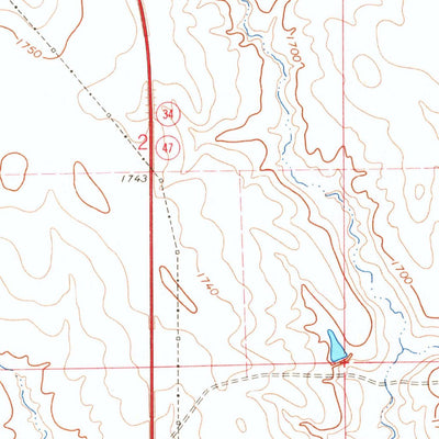 United States Geological Survey Stephan, SD (1966, 24000-Scale) digital map