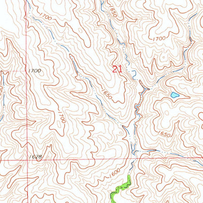 United States Geological Survey Stephan, SD (1966, 24000-Scale) digital map
