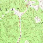 United States Geological Survey Stephen Creek, TX (1960, 24000-Scale) digital map
