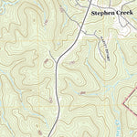 United States Geological Survey Stephen Creek, TX (2022, 24000-Scale) digital map