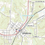 United States Geological Survey Stephens, AR (2020, 24000-Scale) digital map