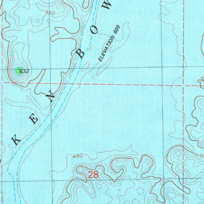 United States Geological Survey Stephens Gap, OK (1981, 24000-Scale) digital map