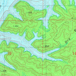 United States Geological Survey Stephens Gap, OK (1981, 24000-Scale) digital map