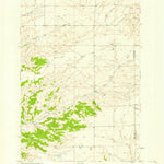 United States Geological Survey Stephens Hill NE, MT (1957, 24000-Scale) digital map