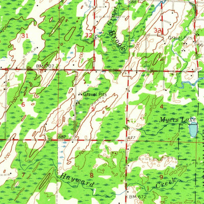 United States Geological Survey Stephenson, MI-WI (1963, 62500-Scale) digital map