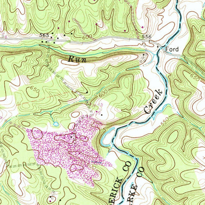 United States Geological Survey Stephenson, VA-WV (1966, 24000-Scale) digital map