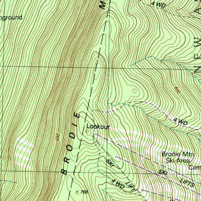 United States Geological Survey Stephentown Center, MA-NY (1998, 25000-Scale) digital map
