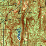 United States Geological Survey Stephentown Center, NY (1948, 25000-Scale) digital map