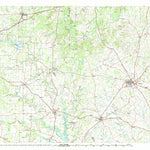 United States Geological Survey Stephenville, TX (1985, 100000-Scale) digital map